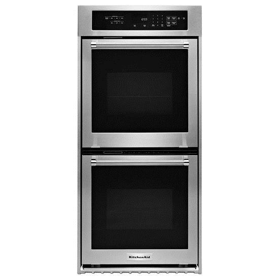 KitchenAid KODC304ESS 24" Electric Double Wall Oven with True